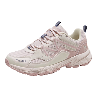 骆驼风擎户外休闲鞋女鞋2026新款冬季徒步登山鞋跑步耐磨防滑男鞋