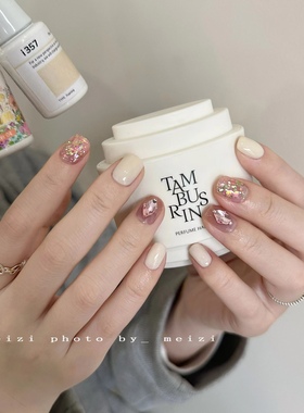 明星 限量 韩国本土产品IZEMI美甲Art Glitter 04亮片甲油胶高级