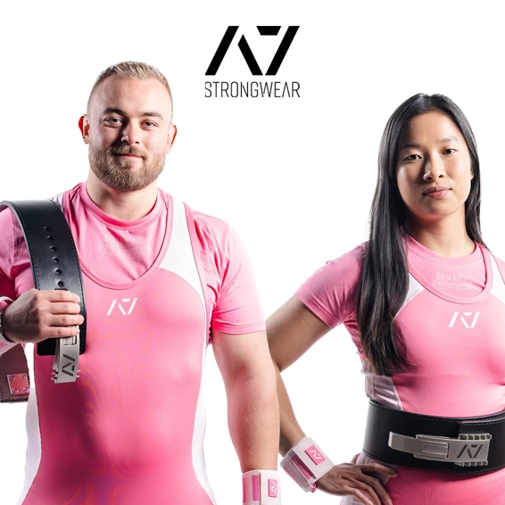 A7无袖力量举比赛举重服压缩紧身