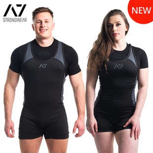 A7举重服影石灰深蹲力量举专用比赛服IPF男女皆宜深蹲卧推硬拉