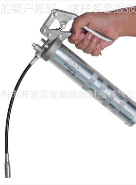 单手操作黄油枪LAGH 400单手轻松注填润滑脂 可重复填充