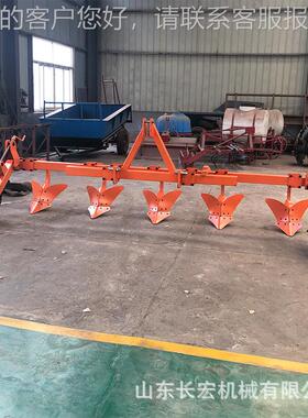 拖机后置单双DZR边拉起埂机农用水田起垄犁施肥旱培土多功田能起