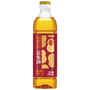 葵王浓香物理压榨花生油900ml