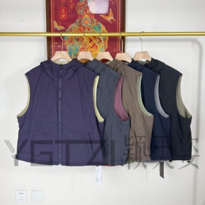 菲玛掂2025秋季新款双面穿棉马甲