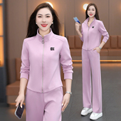 气质休闲服 春秋减龄穿搭卫衣两件套时尚 高级感运动套装 女2025新款