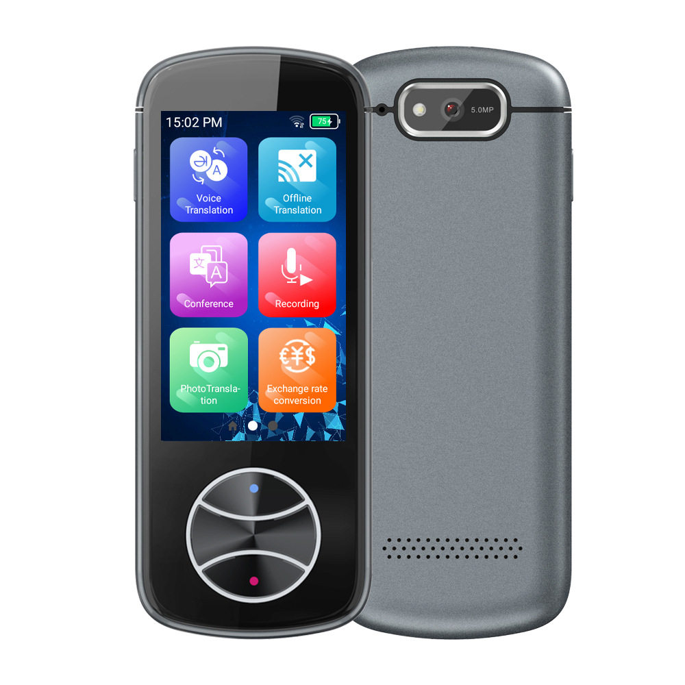 新智云商品 AI翻译机V10智能语音翻译器同声互译带拍照离线翻译机