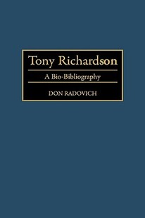 预售 Bio Tony Bibliography Richardson