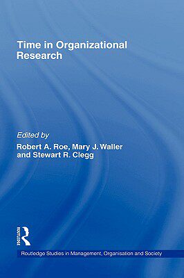 【预售】Time in Organizational Research