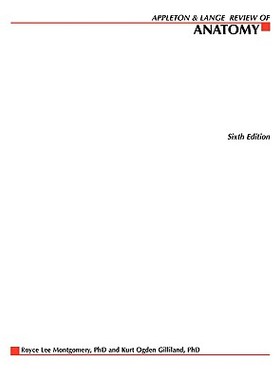 【预售】Appleton & Lange's Review of Anatomy
