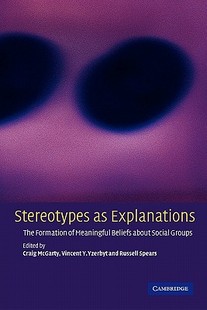 Stereotypes Explanations The Formation 预售