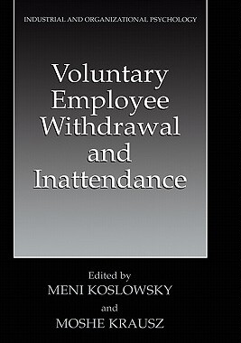 【预售】Voluntary Employee Withdrawal and Inattendance