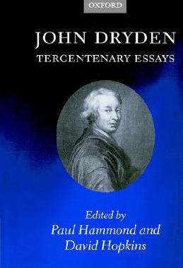 【预售】John Dryden: Tercentenary Essays