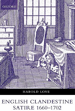 【预售】English Clandestine Satire, 1660-1702