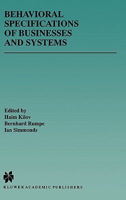 【预售】Behavioral Specifications of Businesses and Systems