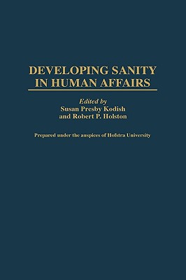 【预售】Developing Sanity in Human Affairs