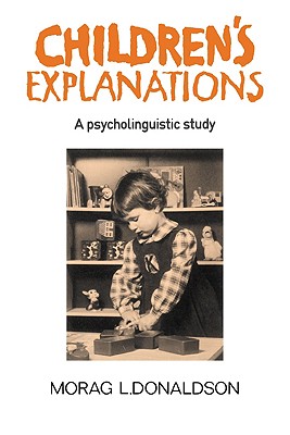 【预售】Children's Explanations: A Psycholinguistic Study-封面