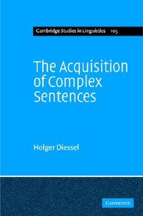 Acquisition The Complex 预售 Sentences