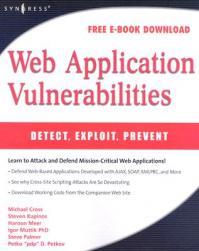 【预售】Web Application Vulnerabilities: Detect, Exploit,