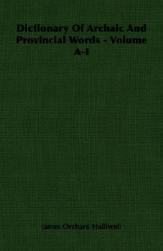 【预售】Dictionary of Archaic and Provincial Words - Volume