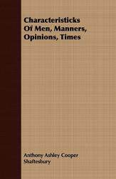 【预售】Characteristicks of Men, Manners, Opinions, Times