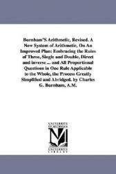 【预售】Burnham's Arithmetic, Revised. a New System of