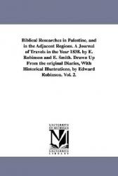 【预售】Biblical Researches in Palestine, and in the