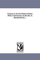 【预售】Genesis; Or, the First Book of Moses. with a