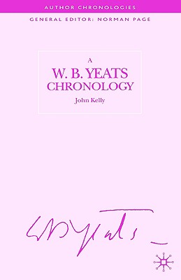 【预售】A W.B.Yeats Chronology-封面