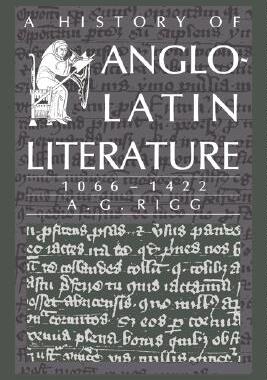【预售】A History of Anglo-Latin Literature, 1066 1422