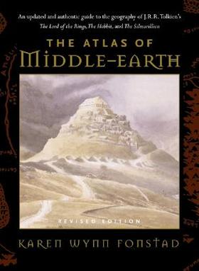 英文原版The Atlas of Middle-Earth 中土世界地图 魔戒 霍比特人 托尔金
