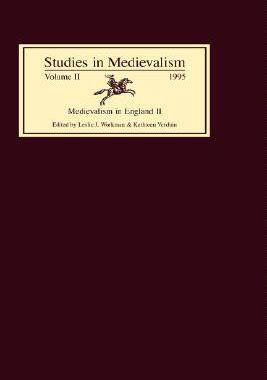 【预售】Studies in Medievalism VII: Medievalism in England