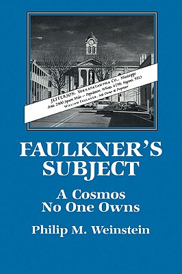 【预售】Faulkner's Subject: A Cosmos No One Owns