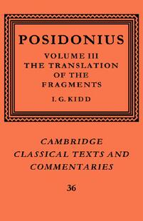 Volume Posidonius the Translation 预售