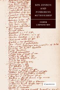 Possessive Authorship and Jonson 预售 Ben