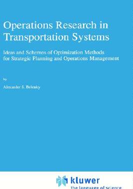 【预售】Operations Research in Transportation Systems: Ideas