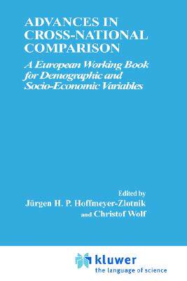 【预售】Advances in Cross-National Comparison: A European