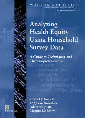 【预售】Analyzing Health Equity Using Household Survey Data: