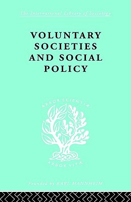 【预售】Voluntary Societies and Social Policy