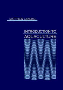 【预售】Introduction To Aquaculture