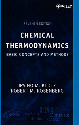 【预售】Chemical Thermodynamics: Basic Concepts And Methods