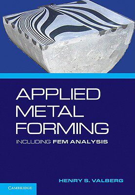 【预售】Applied Metal Forming: Including Fem Analysis