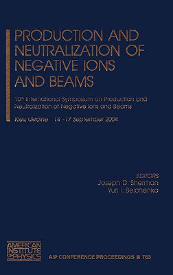 【预售】Production and Neutralization of Negative Ions and