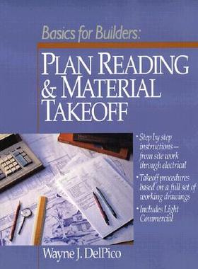 【预售】Plan Reading And Material Takeoff: Builder'S