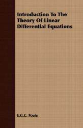 【预售】Introduction to the Theory of Linear Differential