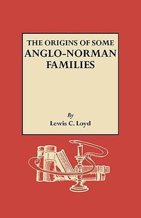 Origins Some Norman The Anglo Families 预售