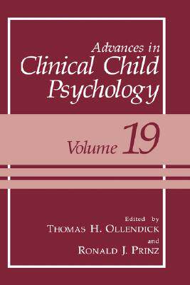 【预售】Advances in Clinical Child Psychology: Volume 19