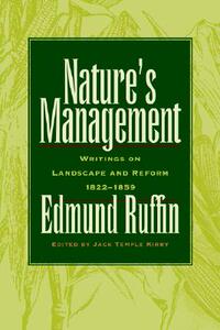 【预售】Nature's Management: Writings on Landscape and