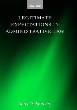 【预售】Legitimate Expectations in Administrative Law