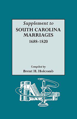 【预售】Supplement to South Carolina Marriages, 1688-1820