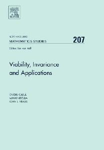 【预售】Viability, Invariance and Applications